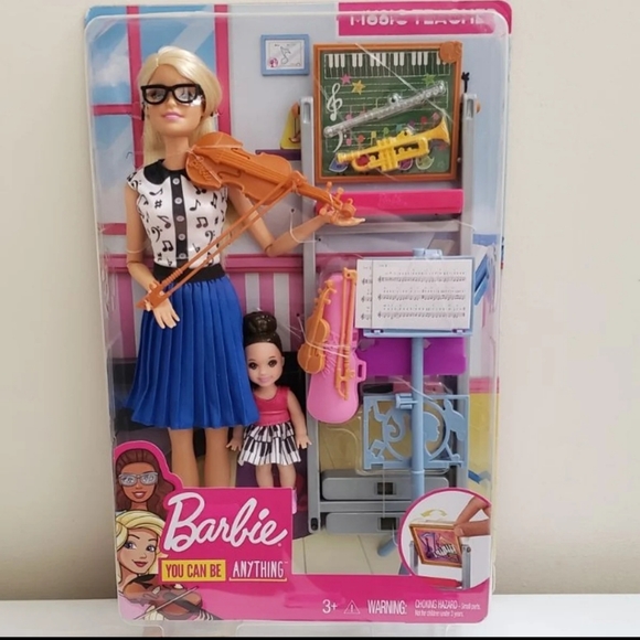 barbie you can be anything music teacher